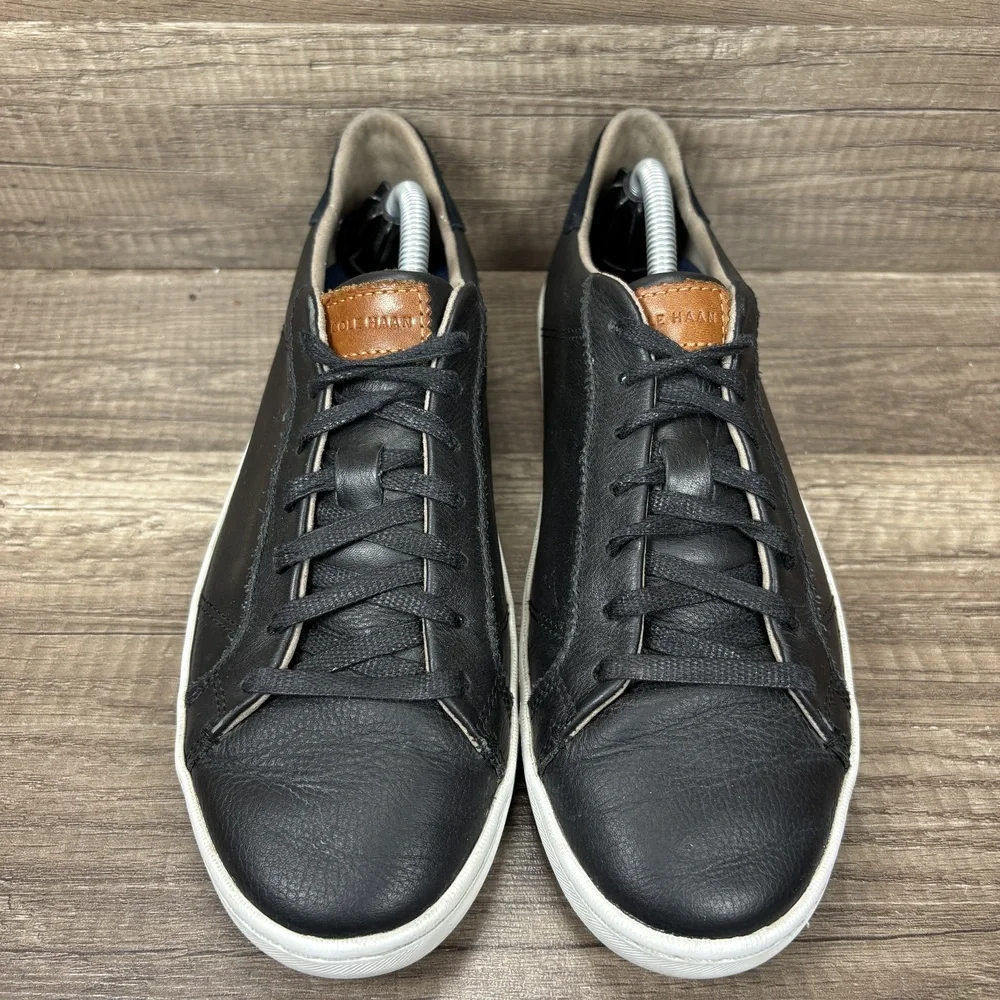 Cole Haan Mindi Leather Black Womens US Size 8.5 W05707 Sneakers